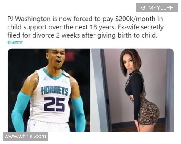 PJ华盛顿前女友要求每月35万美元抚养费引发关注